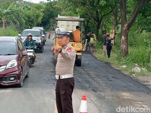 7 Ruas Jalan di Parepare Rusak-Rawan Lakalantas, Polisi Usul Diperbaiki