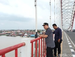 Baru Dipasang 3 Bulan, Kabel CCTV di Jembatan Musi VI Palembang Raib