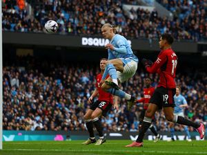 Saat Fernandes Girang Lihat Haaland Apes Depan Gawang MU Saat Fernandes Girang Lihat Haaland Apes Depan Gawang MU