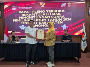 Prabowo-Gibran Unggul di Lamongan, Saksi 01 dan 03 Enggan Tanda Tangan