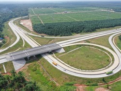 Tol Indrapura-Lima Puluh Dilalui 19.030 Kendaraan pada 10-11 April 2024