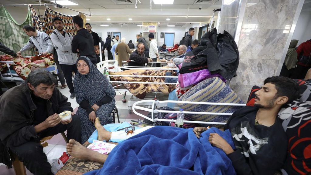 Potret RS Al Shifa di Gaza yang Penuh Pasien Potret RS Al Shifa di Gaza yang Penuh Pasien