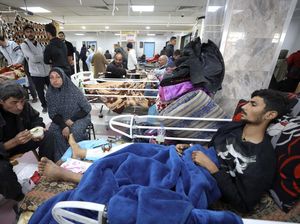 Potret RS Al Shifa di Gaza yang Penuh Pasien Potret RS Al Shifa di Gaza yang Penuh Pasien