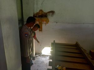 Bobol Tembok Gudang-Congkel Brankas, Maling Gasak Rp 140 Juta