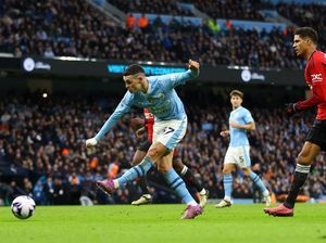 Man City Vs Man United: Phil Foden Cetak Brace, The Citizen Menang 3-1