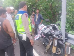 Tabrak Tiang Lampu Jalan, Pemotor di Buleleng Tewas