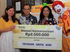 Penyerahan Donasi Kemanusiaan untuk Yayasan Griya Asih