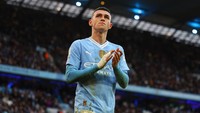 2. Phil Foden - Manchester City. Naik 20 juta euro, dengan estimasi harganya kini mencapai 130 juta euro. Foto: Action Images via Reuters/Lee Smith