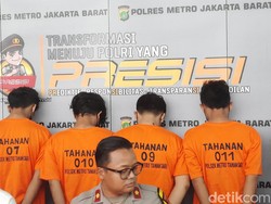 Polisi: 5 Pelaku Jambret Ponsel WNA di Jakbar Pakai Sabu Sebelum Beraksi