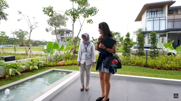 Rumah baru Luna Maya