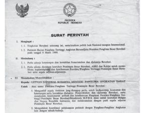Isi, Tujuan, Sejarah dan Arti Supersemar yang Jadi Tonggak Lahirnya Orde Baru Isi, Tujuan, Sejarah dan Arti Supersemar yang Jadi Tonggak Lahirnya Orde Baru