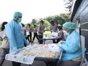 210 Anggota Polda NTT Dites Urine Dadakan, Ini Hasilnya