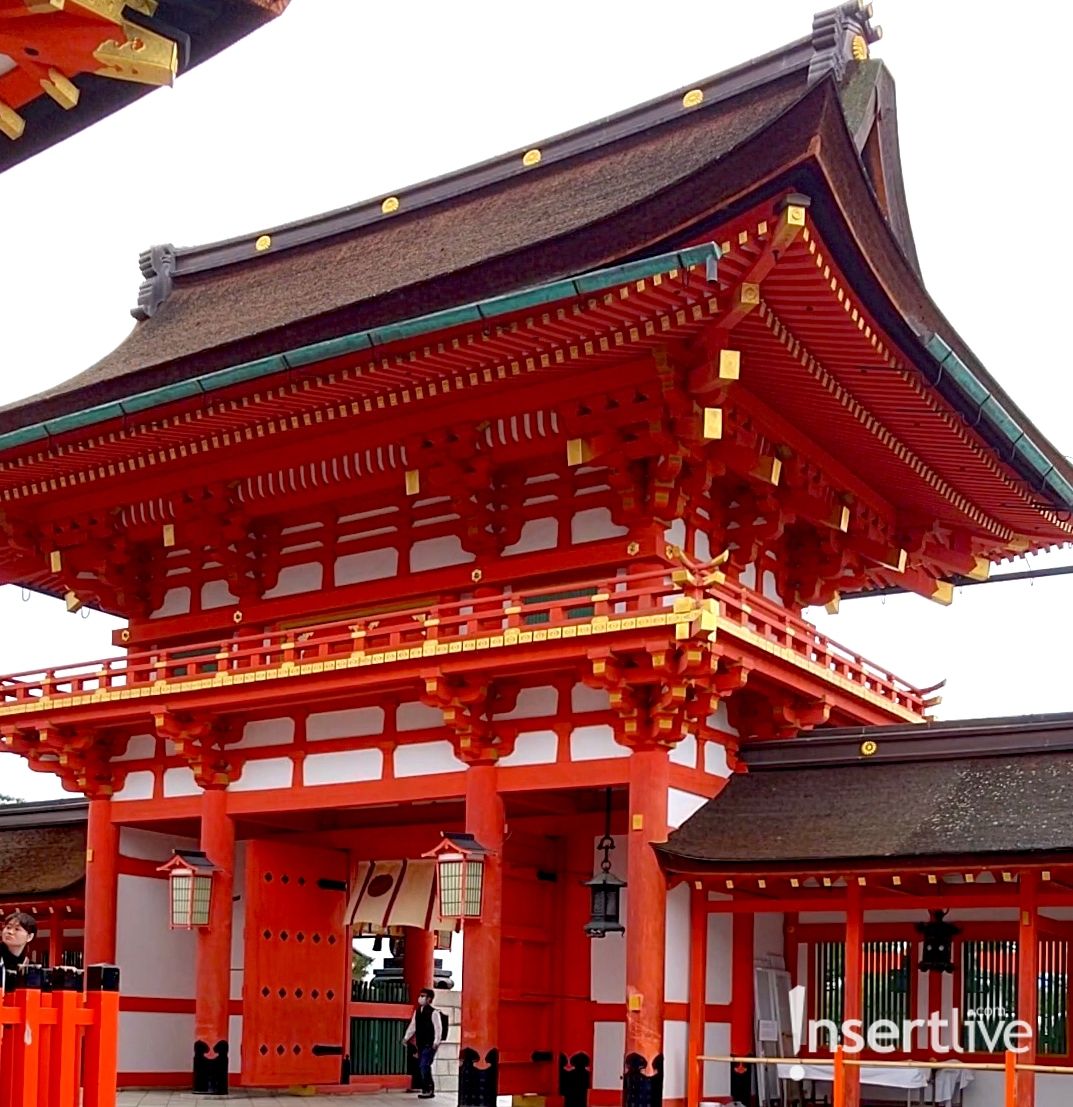 Fushimi Inari Taisha di Kyoto, Jepang
