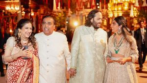 10 Foto Crazy Rich Mukesh Ambani Gelar Pesta Rp 2,3 T Sambut Calon Menantu