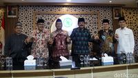 Momen Menko Polhukam Hadi Tjahjanto Sambangi MUI
