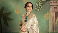 7 Gaya Mewah Nita Ambani di Prewedding Putranya, Pakai Kalung Berlian Rp 950 M