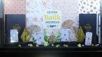 Penampakan Emas Batangan Edisi Pesona Batik Indonesia