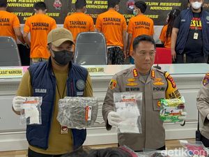 Polresta Jambi Ringkus 10 Pengedar, Sita Sabu 1,6 Kg hingga Ribuan Ekstasi