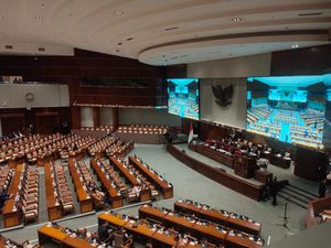 DPR Gelar Rapat Paripurna Pembukaan Masa Sidang, 164 Anggota Dewan Hadir