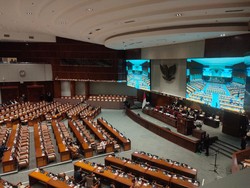 DPR Gelar Rapat Paripurna Pembukaan Masa Sidang, 164 Anggota Dewan Hadir