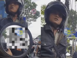 Viral Pemotor di Malang Ngamuk Ditegur Merokok Berujung Malu dan Minta Maaf