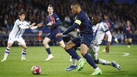PSG bertandang ke markas Sociedad di Reale Arena, Rabu (6/3/2024) dini hari WIB, pada leg kedua babak 16 besar Liga Champions. REUTERS/Juan Medina