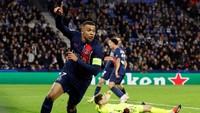 Dengan hasil ini, PSG pun lolos ke perempatfinal Liga Champions. REUTERS/Vincent West  