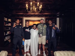 Ronaldo Foto Bareng Joshua, Ngannou, dan Fury, Ada Proyek Rahasia
