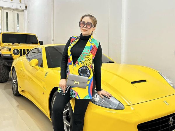 8 Foto Fenny Frans Istri Supir Angkot Kini Jadi Sosialita, Viral Sawer BCL