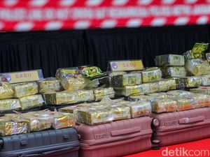 Ini Barbuk 110 Kg Sabu yang Disita dari Gembong Narkoba Murtala