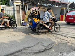 Jalan Bahagia Rusak dan Berdebu, Pemkot Medan Janji Segera Perbaiki