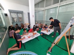 Seru! Museum Basoeki Abdullah Gelar Kelas Menggambar buat Anak-anak