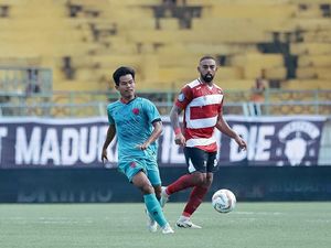 Hasil Liga 1: Diwarnai Dua Gol Bunuh Diri, Madura United Tekuk Persita 3-2