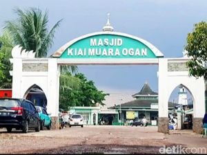 Jelang Ramadan, Masjid Ki Marogan Palembang Dipadati Masyarakat