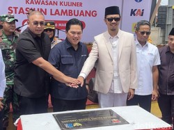 Erick Thohir hingga Andre Rosiade Resmikan Kawasan Kuliner di Bukitinggi