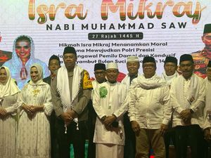 Jelang Ramadhan 1445 H, Polda Sulbar Gelar Peringatan Isra Miraj