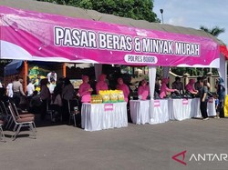 Polres Bogor Bersama Bulog Gelar Bazar Beras-Minyak Murah Jelang Ramadan