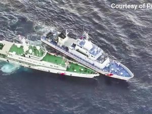 Geger Bentrokan di Laut China Selatan, China Salahkan Filipina! Geger Bentrokan di Laut China Selatan, China Salahkan Filipina!