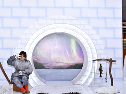 Main Salju di Trans Snow World Bintaro Bisa Kenal Dekat Kehidupan Kutub Utara