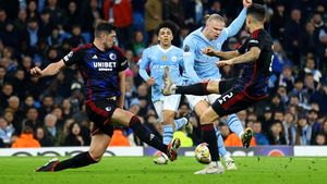Aksi Man City Bantai Copenhagen, Kunci Tiket Perempatfinal Liga Champions