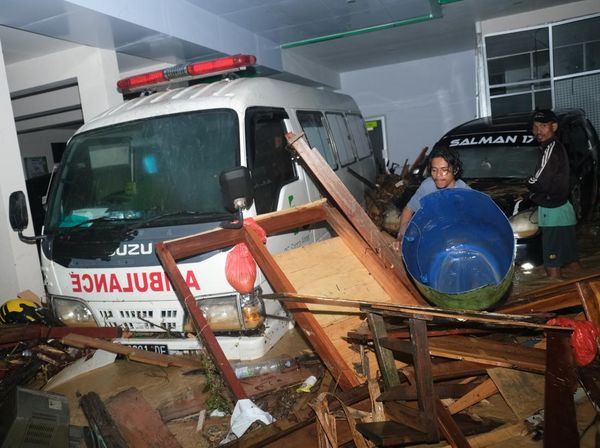 Duh Kasihan! RS Santa Ana Kendari Kebanjiran