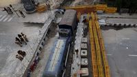 Barikade Ini Hadang Konvoi Petani India Menuju New Delhi