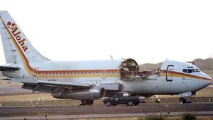 Potret Mengerikan Pesawat Boeing 737 Aloha Airlines, Badannya Bolong