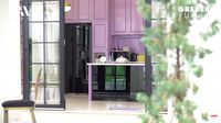 Cantiknya Dapur di Rumah Mewah Ustaz Solmed yang Serba Ungu