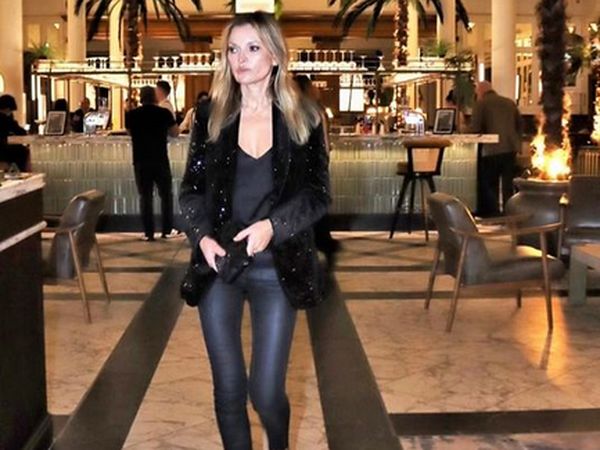 7 Foto Wanita Mirip Supermodel Kate Moss, Sulit Dibedakan