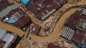 Foto Udara Dampak Banjir Bandang di Kendari