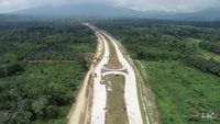 Penampakan Tol Padang-Sicincin yang Dicek Langsung Erick Thohir