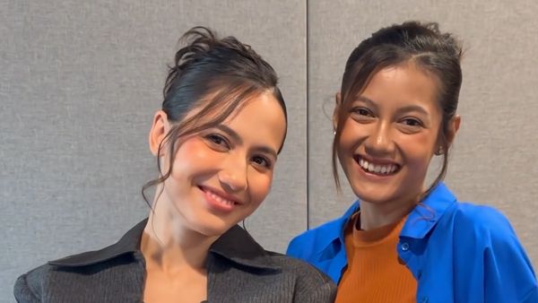 7 Potret Pevita Pearce Bertemu Kembaran yang Viral, Bak Pinang Dibelah Dua