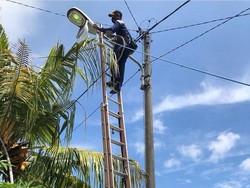 18.535 LPJU di Denpasar Dipadamkan Saat Nyepi