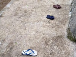 Sendal-Kolor yang Tertinggal Saat 3 Bocah Bandung Hanyut di Cikapundung